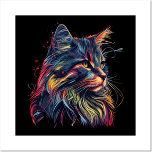 Maine Coon Posters and Art